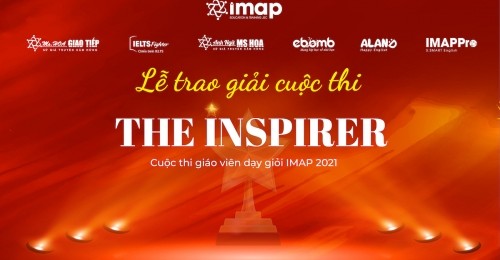 Lễ trao giải Cuộc thi The Inspirer - Giáo viên dạy giỏi IMAP 2021