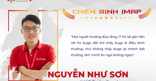 Nguyễn Như Sơn - Chiến binh IMAP Tech 