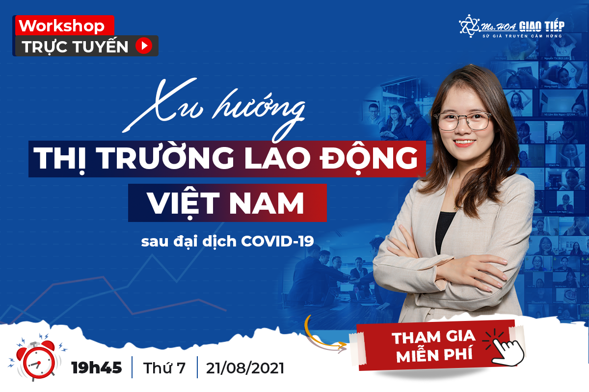 Ms Hoa Giao tiếp kết hợp cùng TopCV tổ chức Workshop Online 