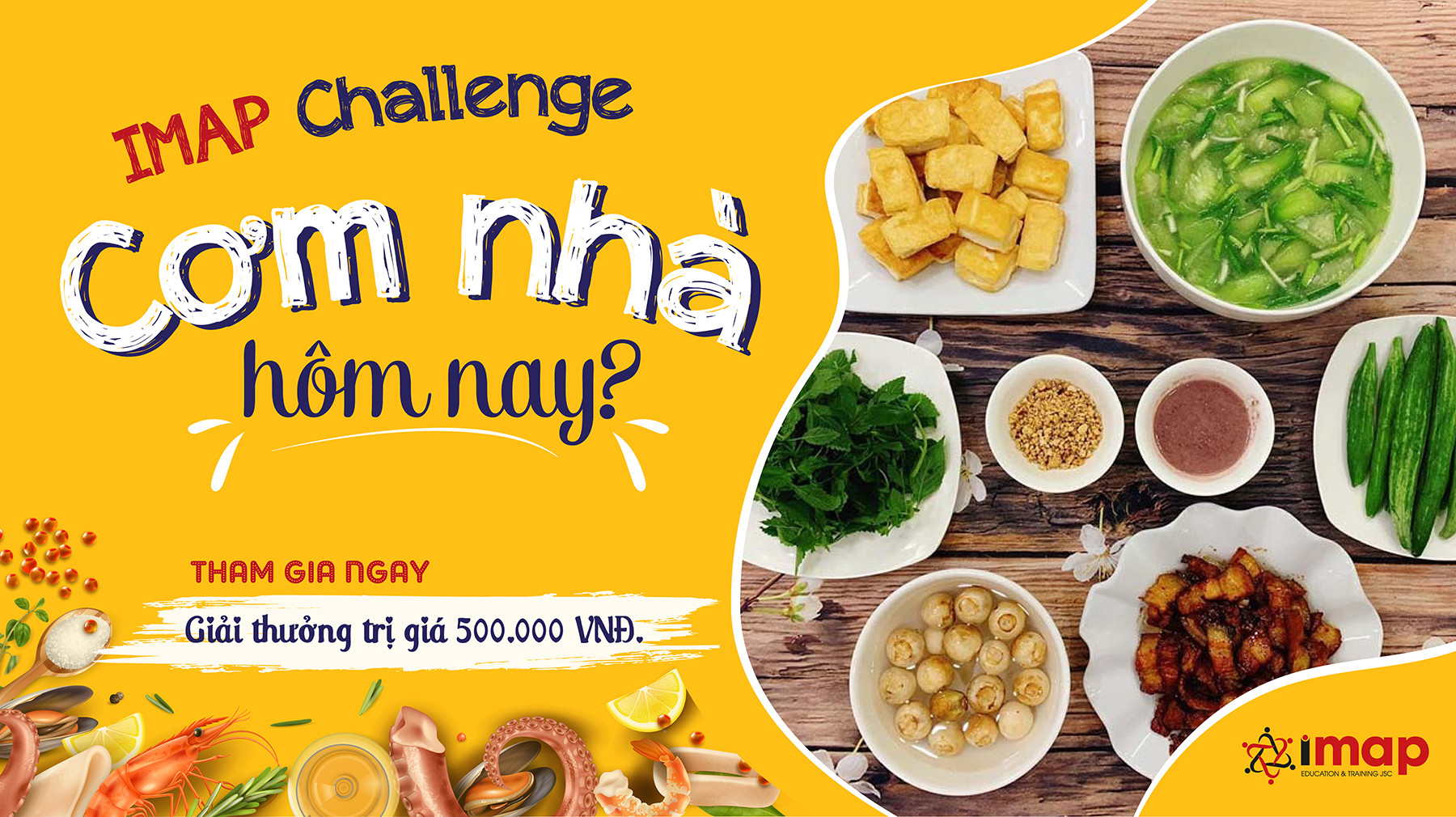 Phát động chương trình IMAP Challenge - Cơm nhà hôm nay?