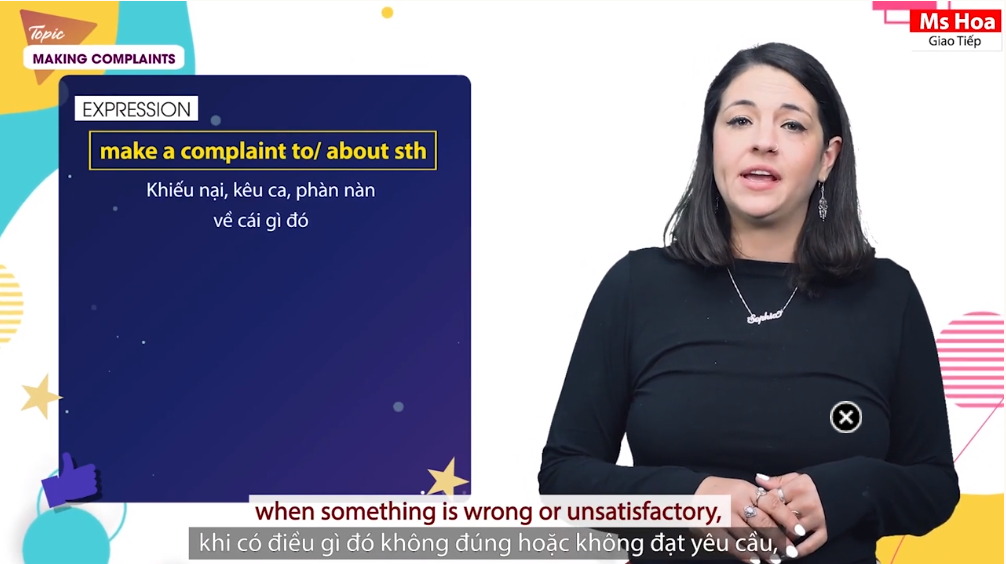 Cách phàn nàn lịch sự trong tiếng Anh