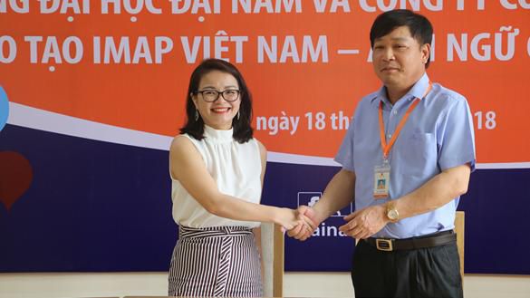 [Dân trí] Đại học Đại Nam ký kết hợp tác chiến lược cùng IMAP Việt Nam