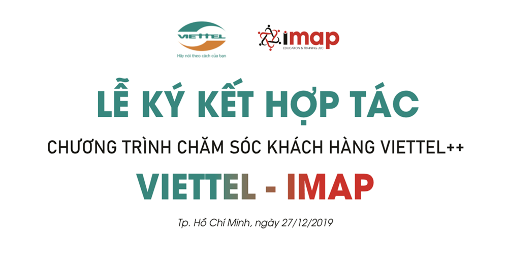 IMAP Việt Nam ký kết thỏa thuận hợp tác cùng Viettel