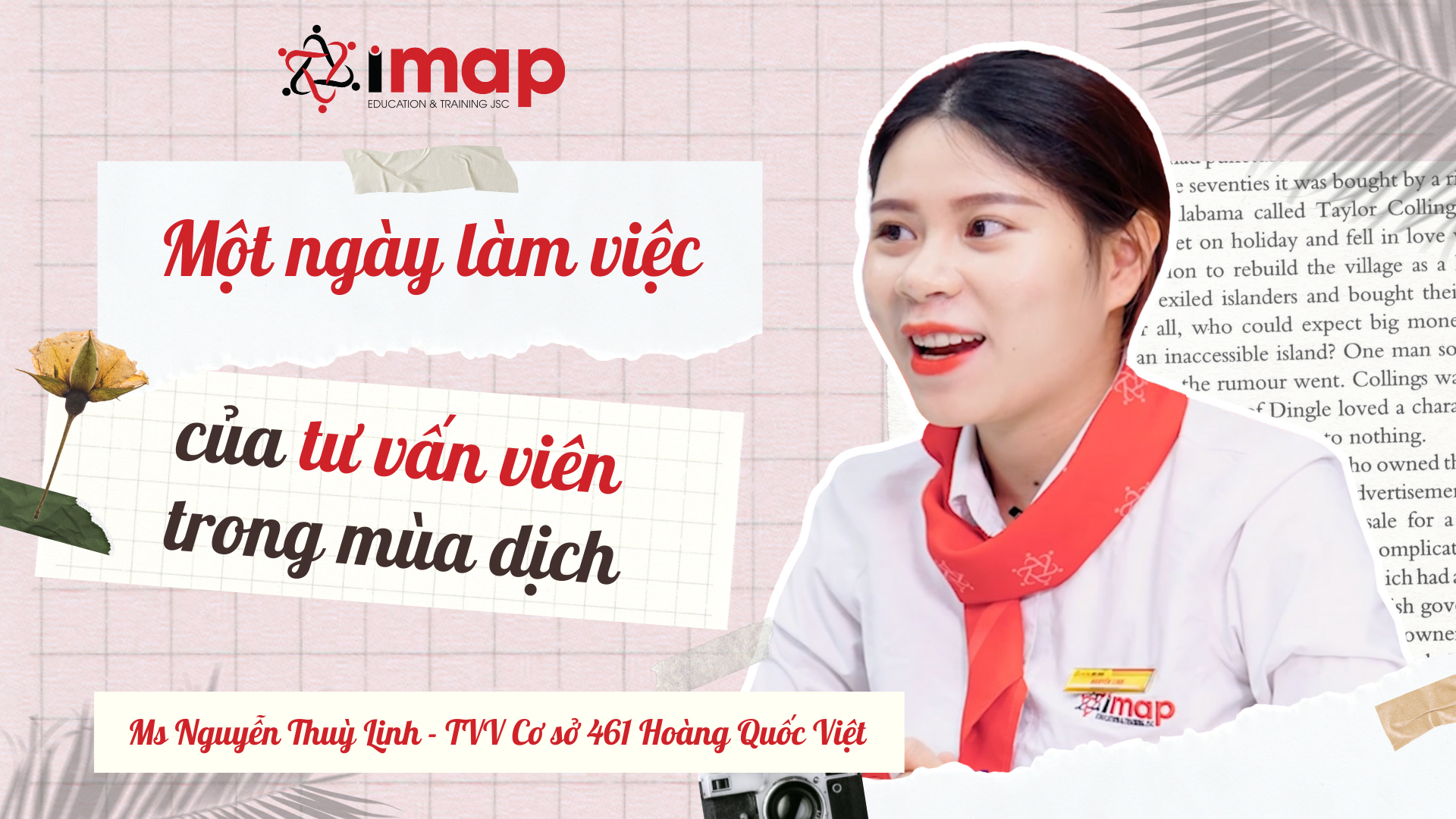 Một ngày làm việc của tư vấn viên trong mùa dịch cùng Ms Nguyễn Thuỳ Linh -  Cơ sở 461 Hoàng Quốc Việt